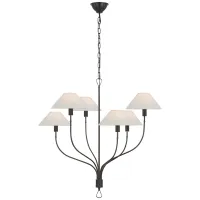 Люстра Griffin AL5002BZ/CHC-L Люстра Griffin AL5002BZ/CHC-L