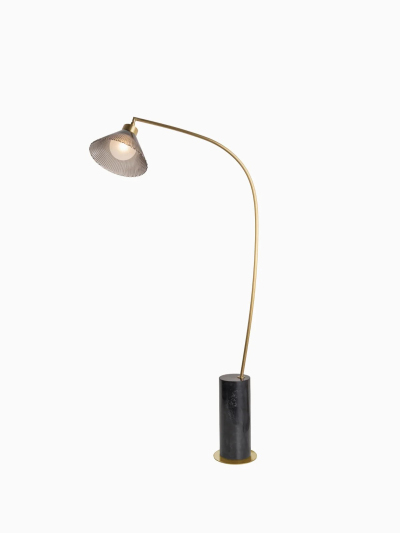 Торшер Daisy FL-DAIS-SBRS-SMOK-BLK-SCH Heathfield & Co