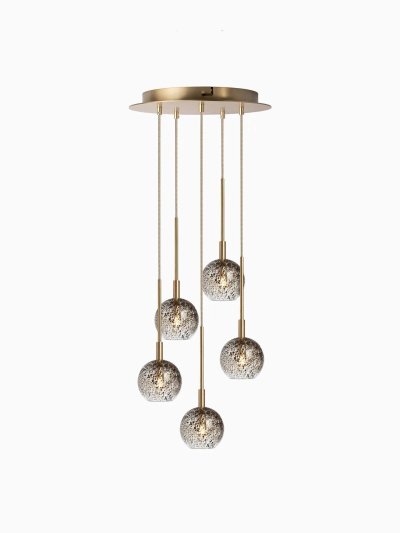 Подвесной светильник Indi PD-INDI-SBRS-ANTI-V05-STD Heathfield & Co